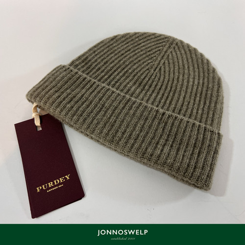 Purdey ribbed beanie - purdey,