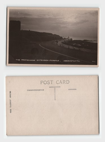 Vintage postcard aberystwyth - vintage,