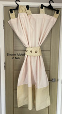 Teddy Bear Baby Nursery Curtains 161x138 cm each Brown Beige Paw + Free Blanket