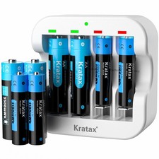 Kratax Rechargeable Lithium AA