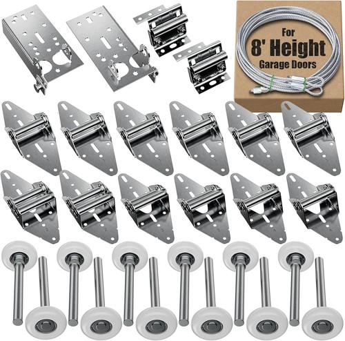 Garage door hinges and rollers - hinges,