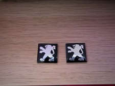 2 X PEUGEOT Aluminium Metal