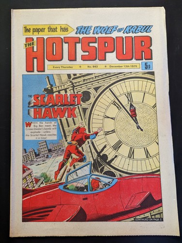 Hotspur comic 843 december - no, 843,