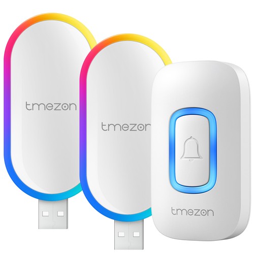 Tmezon wireless doorbell - wireless, led