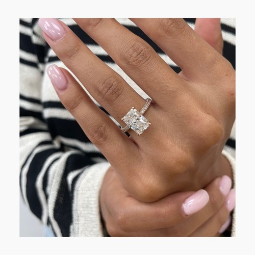 Diamond radiant ring - diamond, vs1