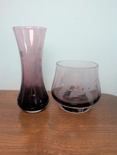 Vintage caithness amethyst - vintage,