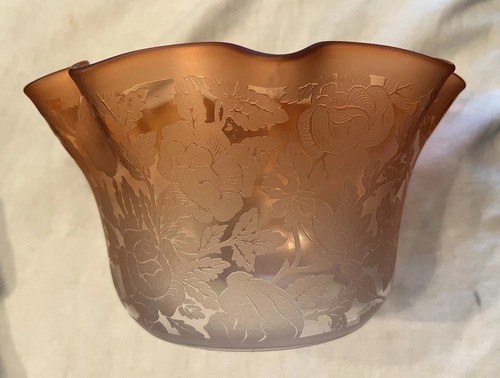 Victorian cranberry etched - victorian,