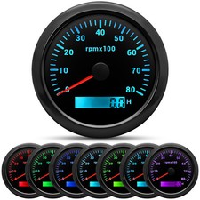 85mm marine lcd tachometer - lcd,