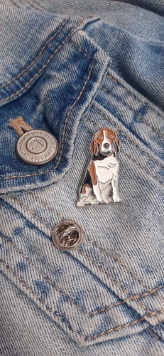 Beagle dog pet lapel - beagle,