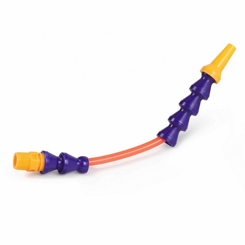 Coolant hose with round nozzle - with,