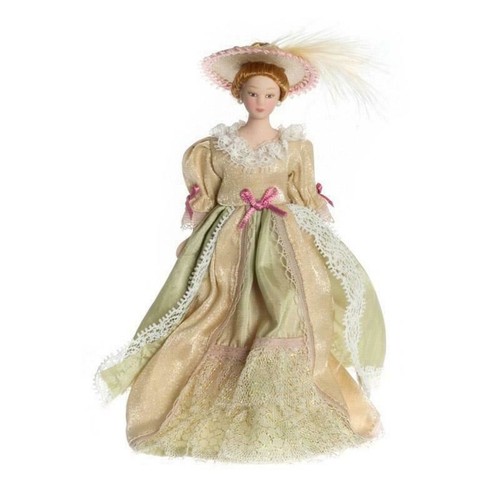 Dolls house victorian lady - house, in