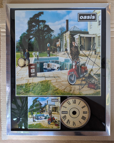 Oasis here now autographed - be,