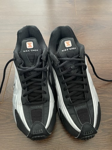 Nike shox silver black - shox, r4