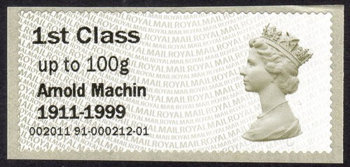 2011 vending machine stamps - machine,