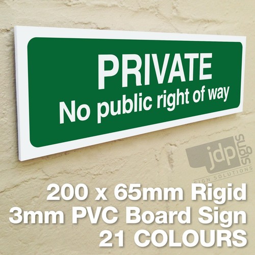 Private public right way - no, of