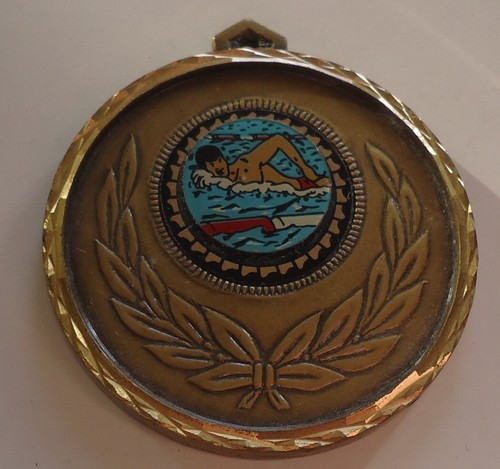 Swimming prize medal sea - medal,