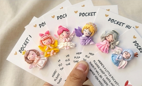 Pocket hug token gift - hug,