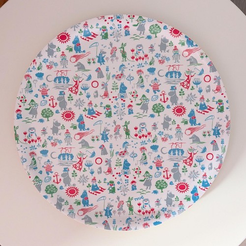 Moomin round serving tray - round,
