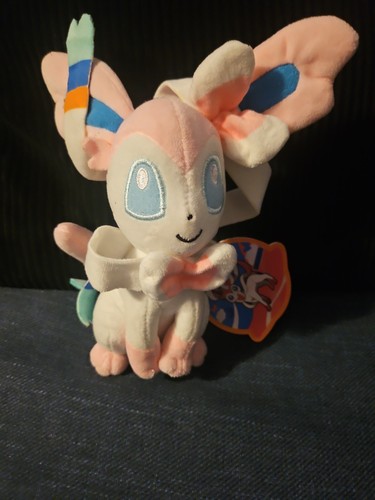 Pokemon sylveon plush soft - plush,