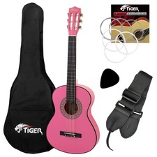 Tiger left handed - tiger, pink