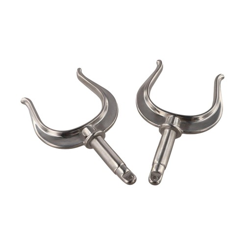 Two piece set - two, stainless