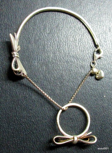 Pandora sterling silver bow - sterling,