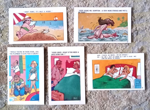 Sapphire comic postcards - sapphire, 5