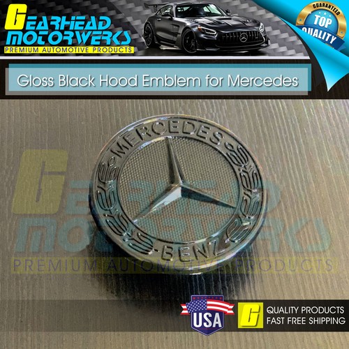 Amg hood emblem gloss - hood,