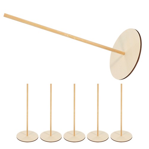 Sets wood donut display - sets, of