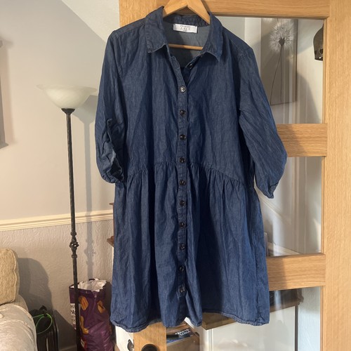 Ladies denim style button - ladies,