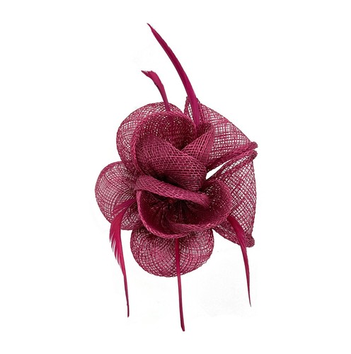 Small feather flower hair - feather,