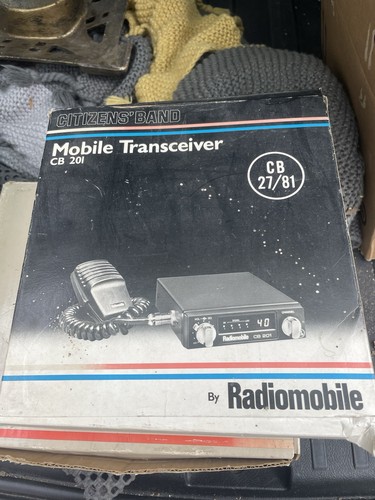 Vintage retro radiomobile - retro,