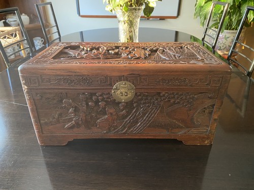 Vintage chinese camphor wood - vintage,