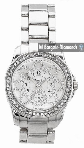 Mens 42mm silver - silver, tone