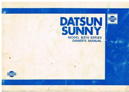 Datsun sunny 1 5 - 1.2, (b310