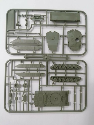 British challenger tank sprue - british,