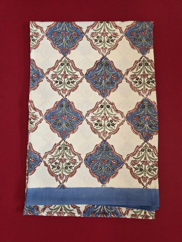 Indian cotton block print
