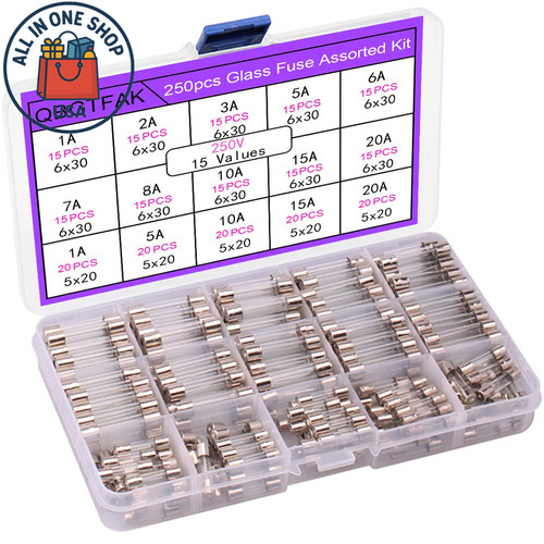 Fast blow glass fuses - fuses, 5x20mm