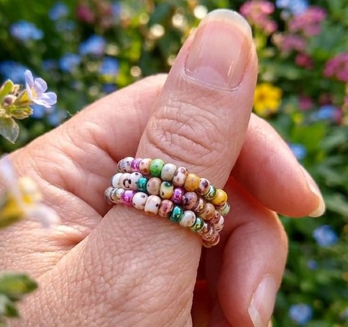 3pcs multicolour seed - 3pcs,