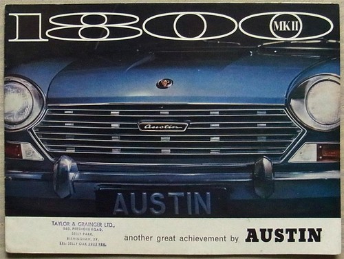 Austin 1800 car sales - ii,