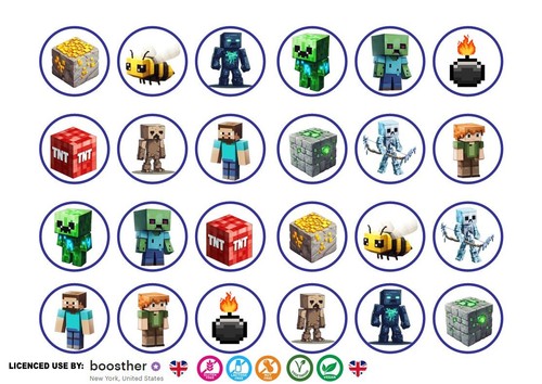 Edible minecraft style - edible,