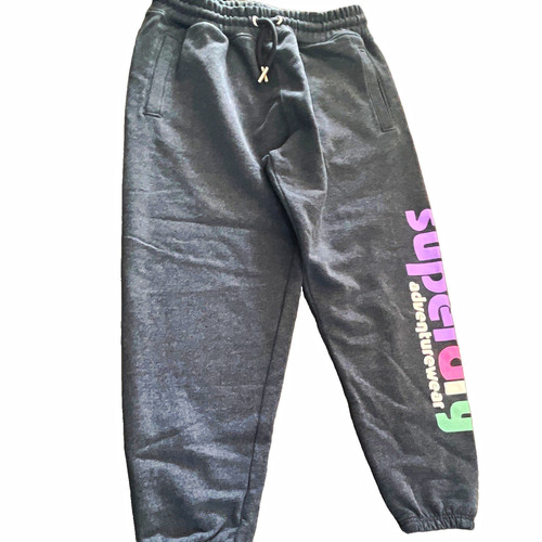 Superdry navy marl cotton - superdry,