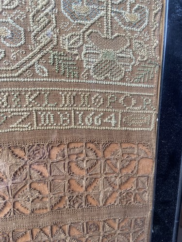English needlework embroidered - english,