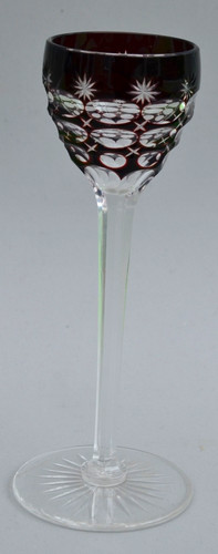 Bohemian amethyst coloured - bohemian, cut