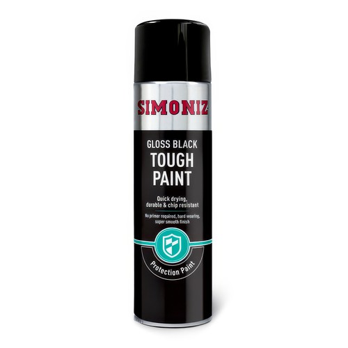 Simoniz black gloss paint - black,