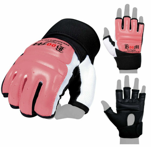 Pink rex leather mma - pink,