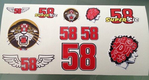 Marco simoncelli stickers - marco,