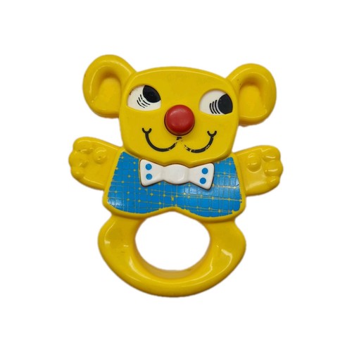 Vintage matchbox yellow teddy - yellow,