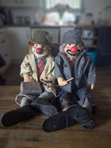 Hobo vintage clowns tramp - hobo, doll