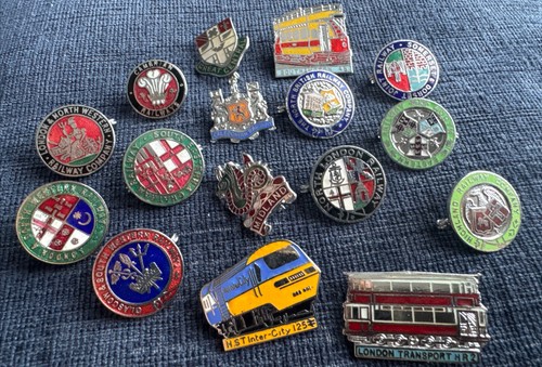 Joblot vintage train railway - train,